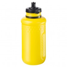 Trinkflasche Fahrrad 0,5 l mit Saugverschluss, gelb